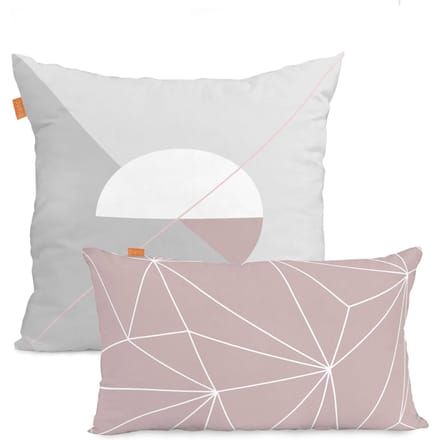 Set van 2 kussenhoezen Gamma | Blanc