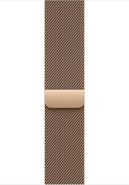 Apple Watch 46mm Gold Milanese Loop - M/L