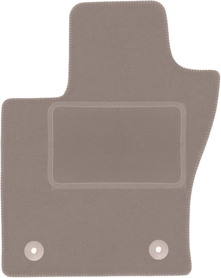 Beige bestuurdersmat voor: Fiat 500X FL crossover (2018-)