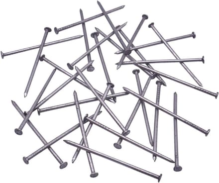Bouwnagels Staal 1,8 x 40 mm Platte Kop - Set van 1000 Stuks