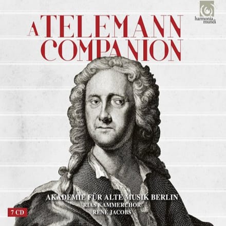 Akademie Für Alte Musik Berlin, René Jacobs - A Telemann Companion (7 CD)