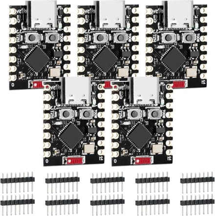 ESP32-C3 Ontwikkelbord - Wifi Bluetooth Module - IoT Projecten - RISC-V Single Core - 5 stuks - Groen