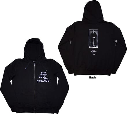 David Gilmour - Luck & Strange Tour Hoodie/trui - S - Zwart