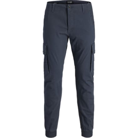 Jack & Jones - Heren Broek Paul Warner Cargo - Blauw - Maat 36/32