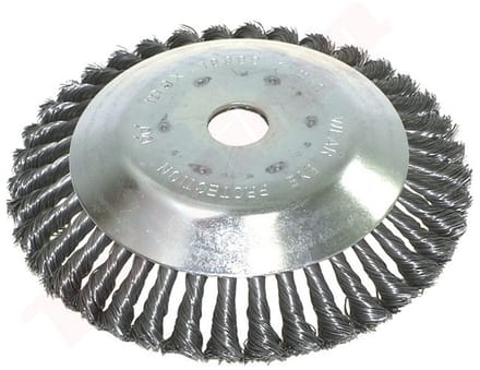 Onkruidborstel Metaal 200MM x 25,4 MM voor Bosmaaier Merk BPC Parts