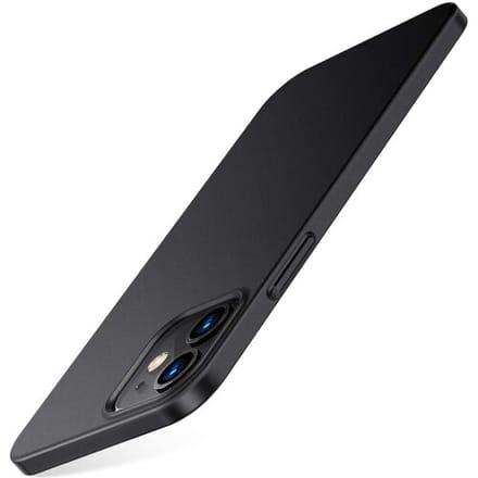 geschikt voor Apple iPhone 12 / 12 Pro ultra thin case - 6.1 inch - zwart