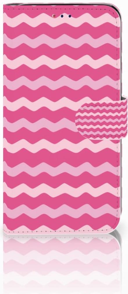 Samsung Galaxy A10 Telefoon Hoesje Waves Pink