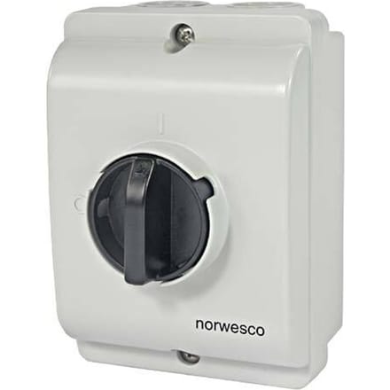 Norwesco Eswpx 416 Industriële Draaischakelaar 16A 4P Ip65 - 310403