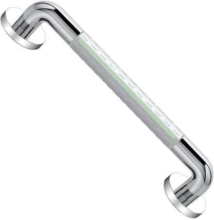 Veiligheidsbeugel Badkamer - Antislip Greep - Ondersteuning Hulp - Zichtbaar Donker - 60 cm - Wit