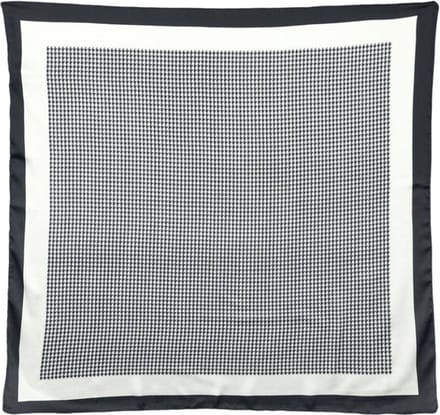 Banned Calliope Sjaal Zwart Wit Houndstooth