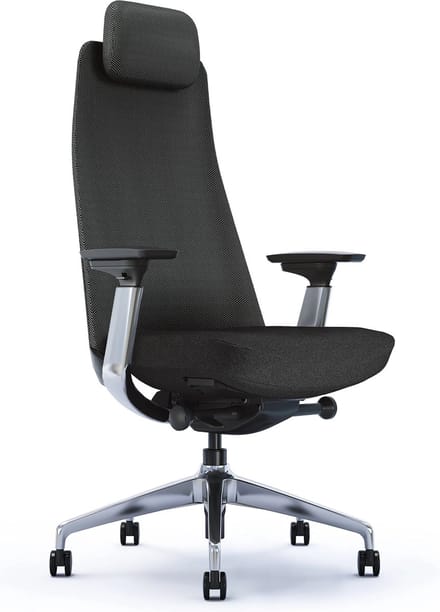 Conturio Aluminum - Bureaustoel - 3D armleggers