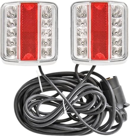 ProPlus Magnetische LED-verlichtingsset voor aanhanger - 7,5m kabel - 7-polige stekker