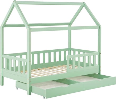 Kinderbed Marli - 90 x 200 cm - Mint - Incl. bedlades