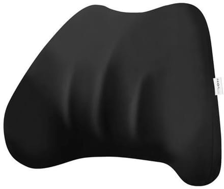 Nexxt Ergonomisch Rugkussen – Memory Foam – Voor Ondersteuning Onderrug – Vermindert Rugpijn bij Lang Zitten