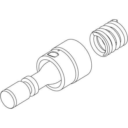 KWC replacement plunger for gas shower Z.536.530.145 Z.536.526