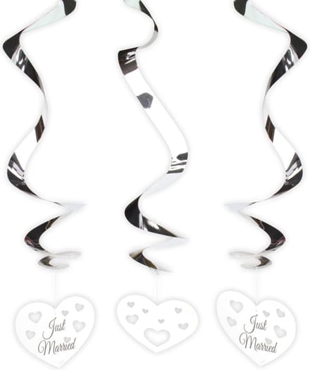 Bruiloft Hangdecoratie 3 stuks