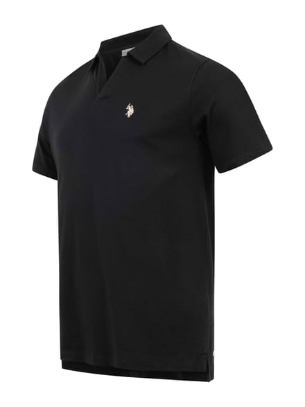 U.S. Polo Assn. heren poloshirt met open kraag