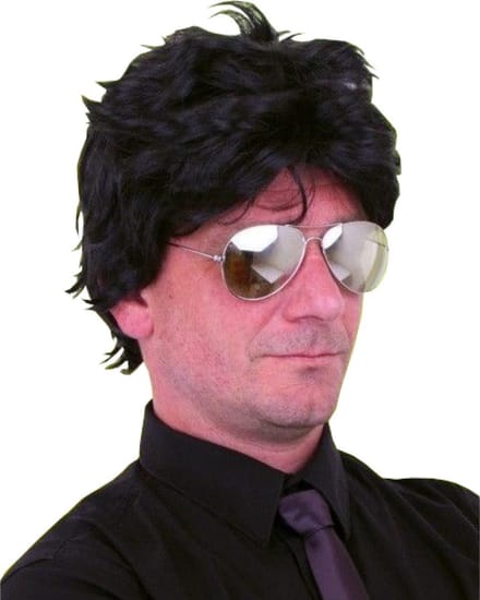 Pruik Harry zwart