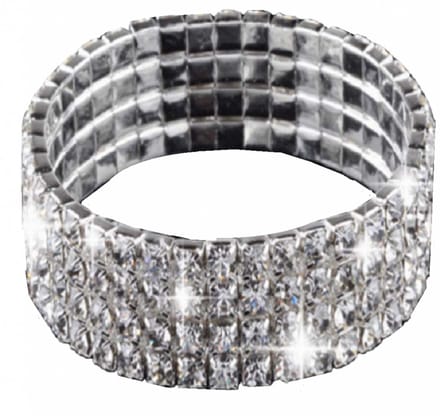 4 rijen -strass -armband - Charme Bijoux