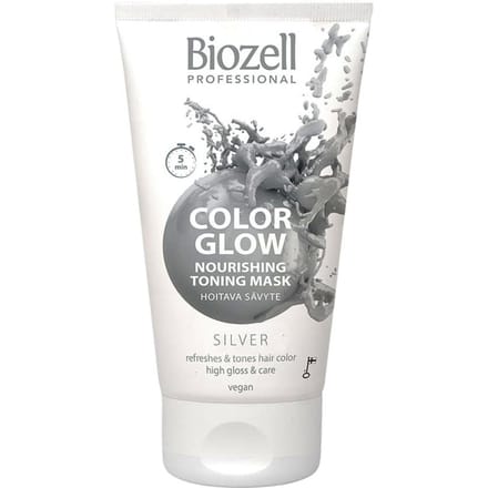 Biozell Color Glow Nourishing Toning Mask Silver 150 ml