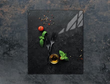 TMK ArtDeko - Snijplank - 45x52 cm - Gehard Glas - Multifunctioneel