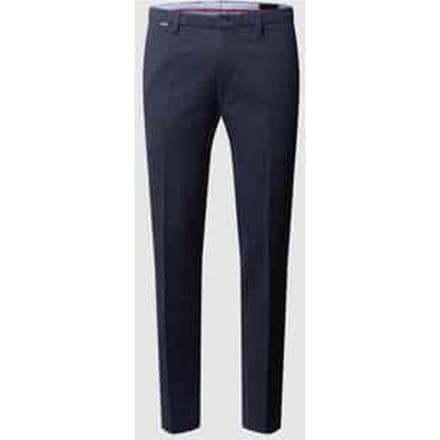 Slim fit stoffen broek met achterzakken Model 'brody'