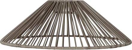Star Trading lampenkap Vide, rotan, beige, E27, buiten, ? 38 cm