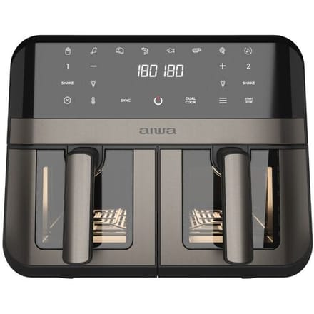 Aiwa AFR9000 Futago 9 l (4,5 l+4,5 l) heteluchtfriteuse