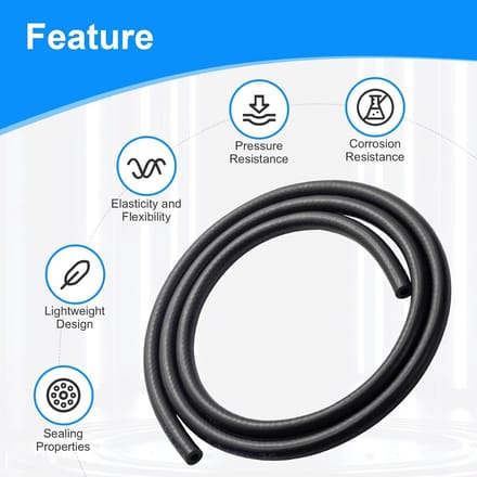 Brandstofleiding Rubber SAE J30R7 - 3/16 Inch Binnendiameter - 1,5 Meter Lengte