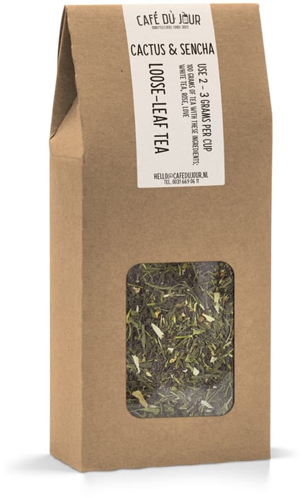 Cactus & Sencha - Groene Thee 100 gram - Café du Jour losse thee