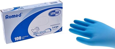 Romed Nitril handschoenen 1000 stuks - Set van 10 doosjes XL Romed