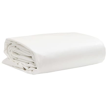 vidaXL - Dekzeil - 650 - g/m² - 4x8 - m - wit