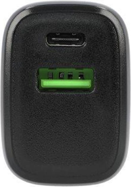 Musthavz Power Delivery oplader 20 Watt met USB-A en USB-C poort zwart