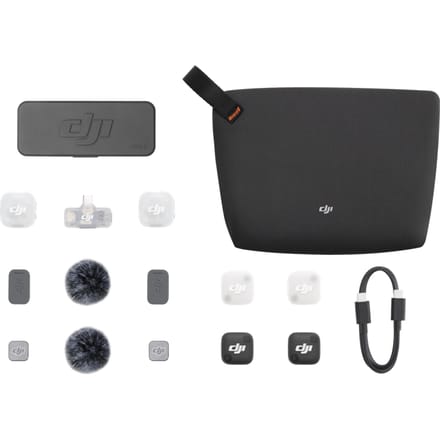 DJI Mic Mini 2 Mobile Ontvanger + Oplaadcase (voor DJI Mic & Mic Mini Series)