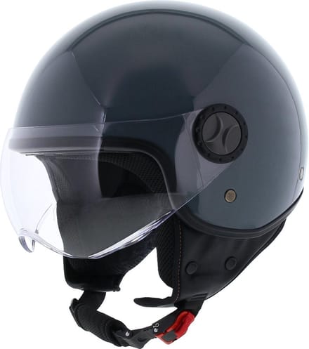 Vito Loreto jethelm nardo grey XL - Scooterhelm Motorhelm