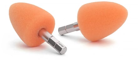 APS - Polijstkegel L40-Ø30mm - Diverse Hardheid - Orange - Finish