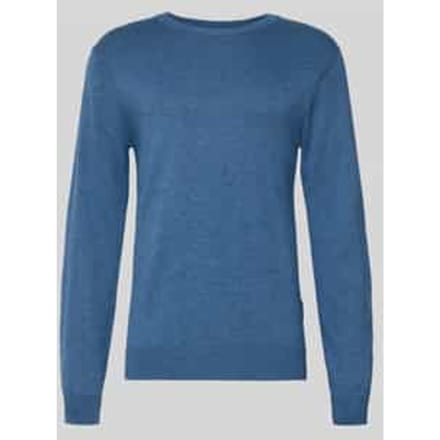 Gebreide pullover met geribde boorden Model 'BELLS'