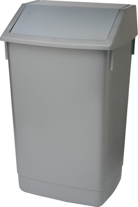 Prullenbak 'Sem' - 60 liter - Afvalbak - Swing deksel - Metallic