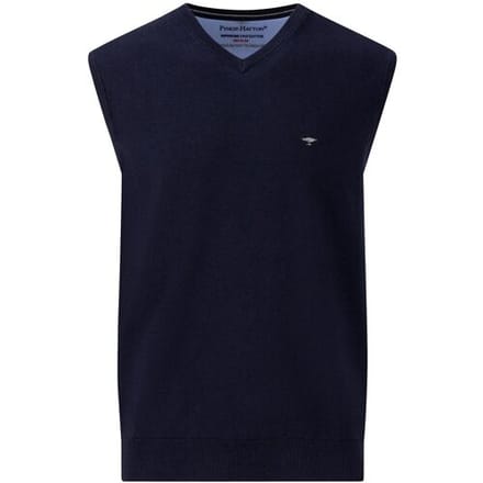 Fynch-Hatton Spencer Slipover Superfine Cotton Navy / male