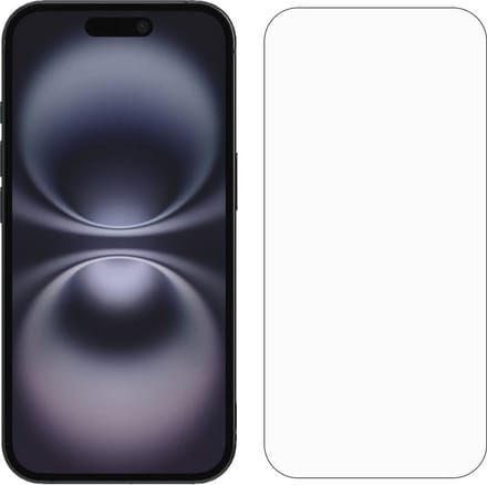 Smartphonica Screenprotector Geschikt voor iPhone 16 - Beschermglas van Gehard Glas voor iPhone 16 - Tempered Glass Screenprotector for iPhone 16 - 0,3mm Dun - 1 Pack