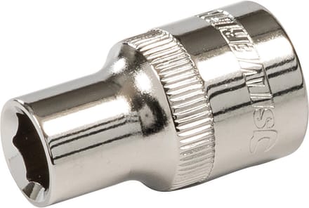 Silverline Zeskantige 1/2" imperiale dop 3/8"