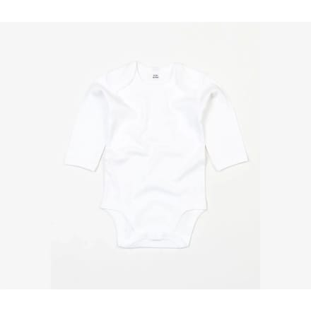 Babybugz | Baby long Sleeve Bodysuit | Wit | 6 - 12 Maanden