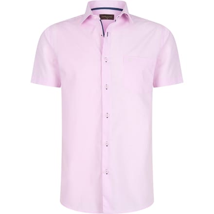 Cappuccino Italia - Heren Overhemden Palermo - Roze - Maat L
