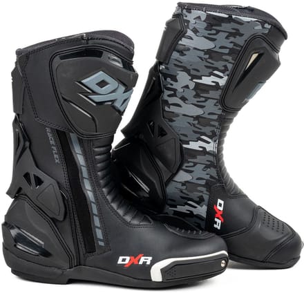 MOTOBLOUZ MotorMotorlaarzen FLEX Mannen|Synthetisch Zwart 46 CE-gekeurd