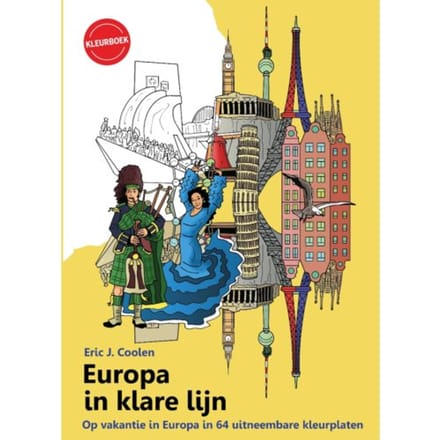 Europa In Klare Lijn Kleurboek - Eric Coolen