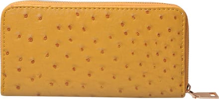 Juleeze Portemonnee 19x9 cm Geel Polyurethaan