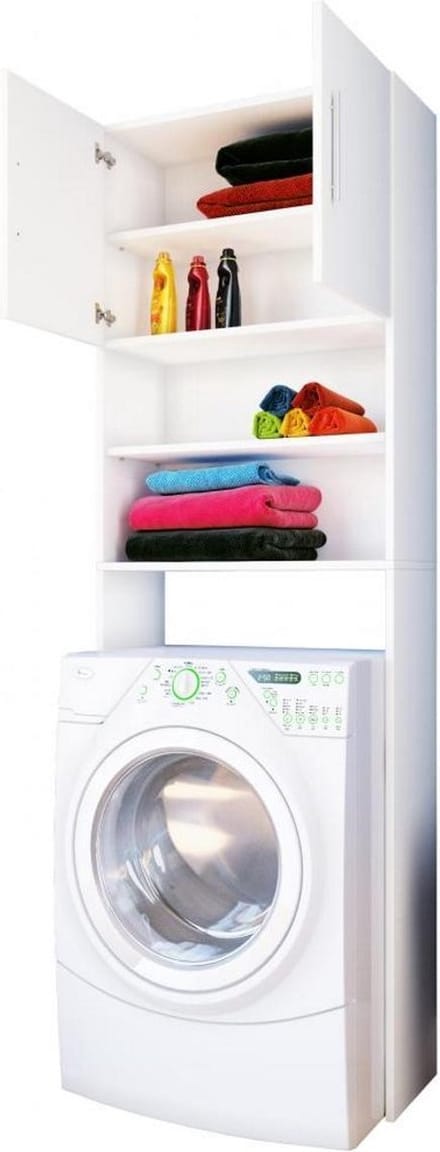Houten bovenkast Wasmachine Bovenkast Wasmachinekast Jutas