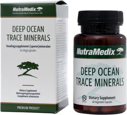 Nutramedix Deep ocean trace minerals 60 Vegetarische capsules