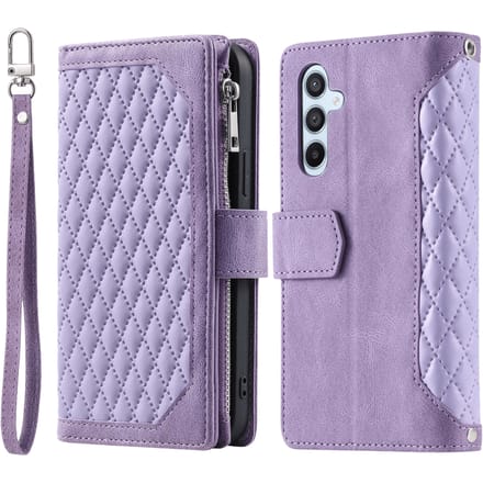 TwoTone Samsung Galaxy S24 FE Wallet Hoesje Paars