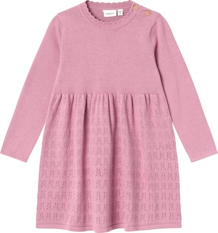NAME IT - NMFOSILLA LS KNIT DRESS - Meisjes - Jurken